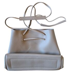 NWOT 8 Other Reasons Vegan Leather Slouchy Crossbody Bag In Tan